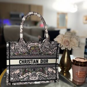 Small multicolor book Tote Bag